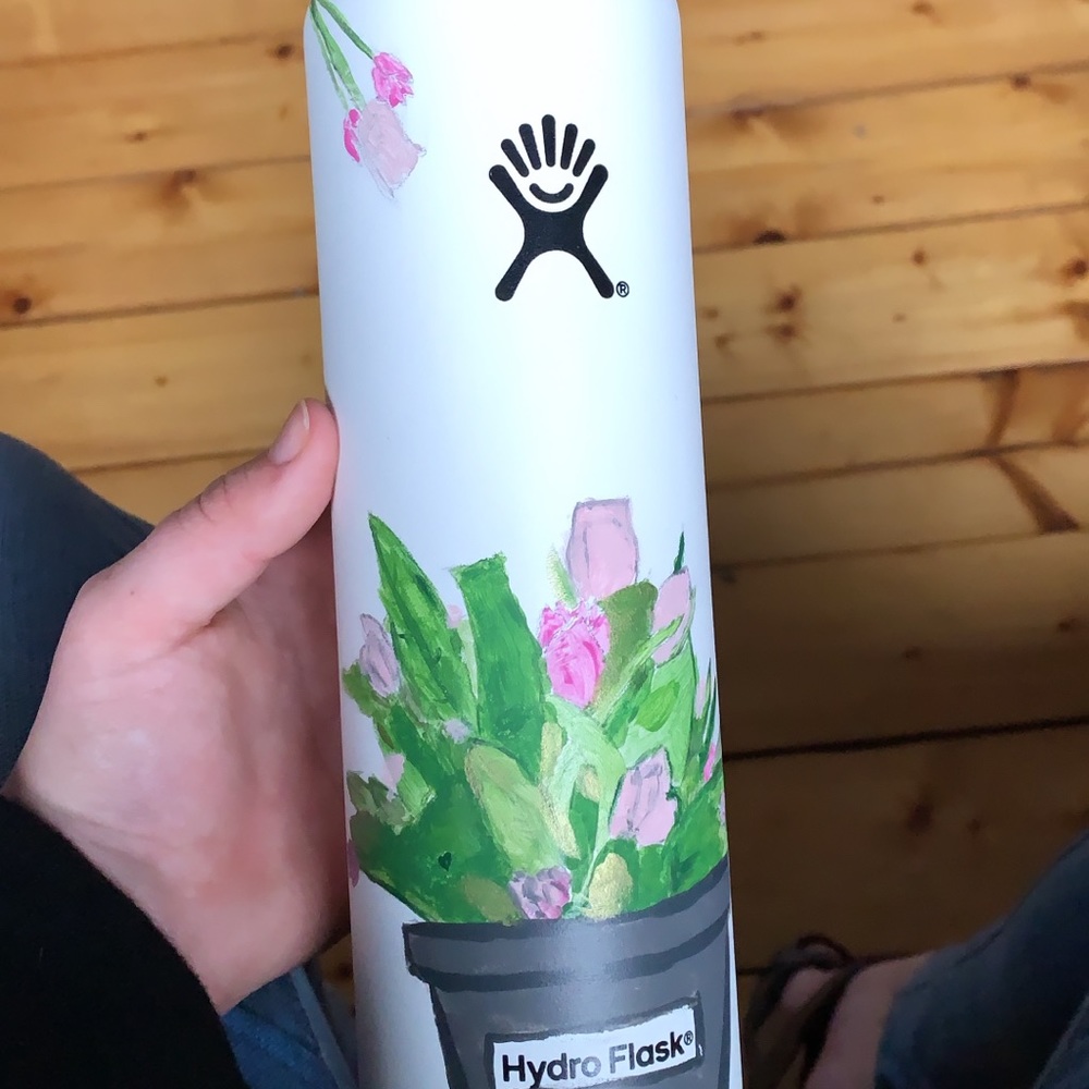 Special edition hand painted hydro flask